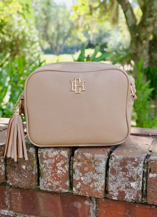 Rylie Crossbody with Tassel TAUPE