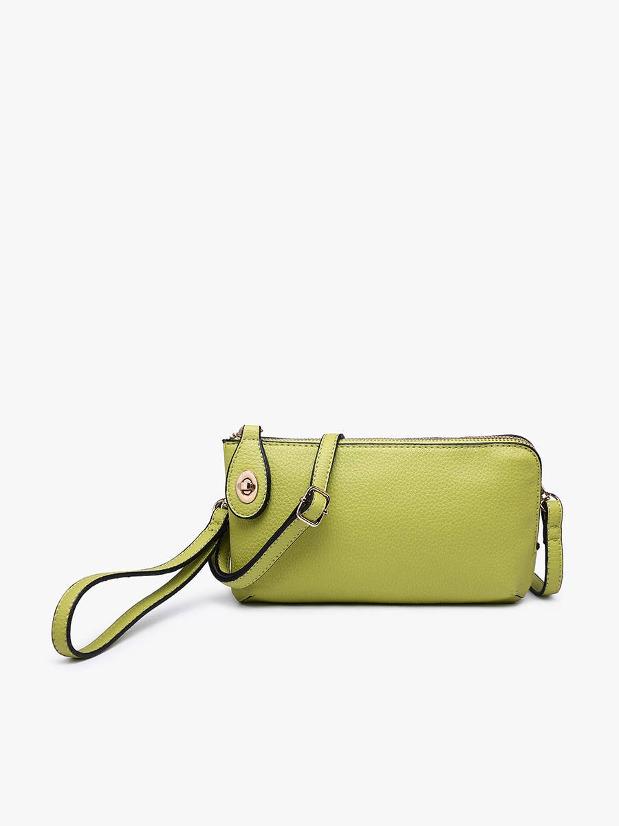 Kendall Crossbody/Wristlet w/ Twist Lock Closure