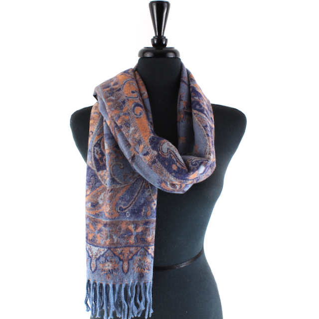 Paisley Sprigs Scarf