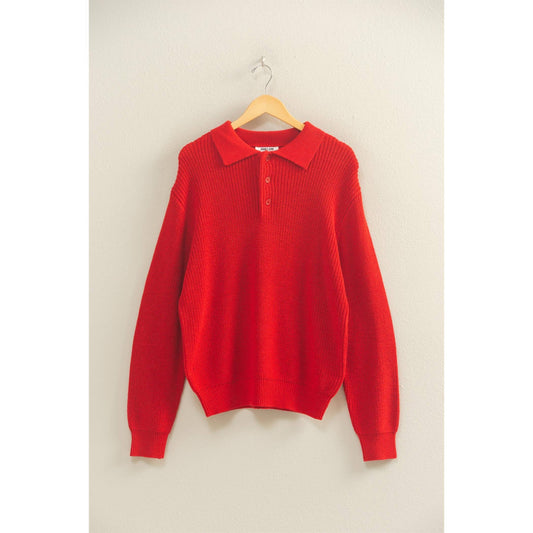 Oversized Collar Sweater