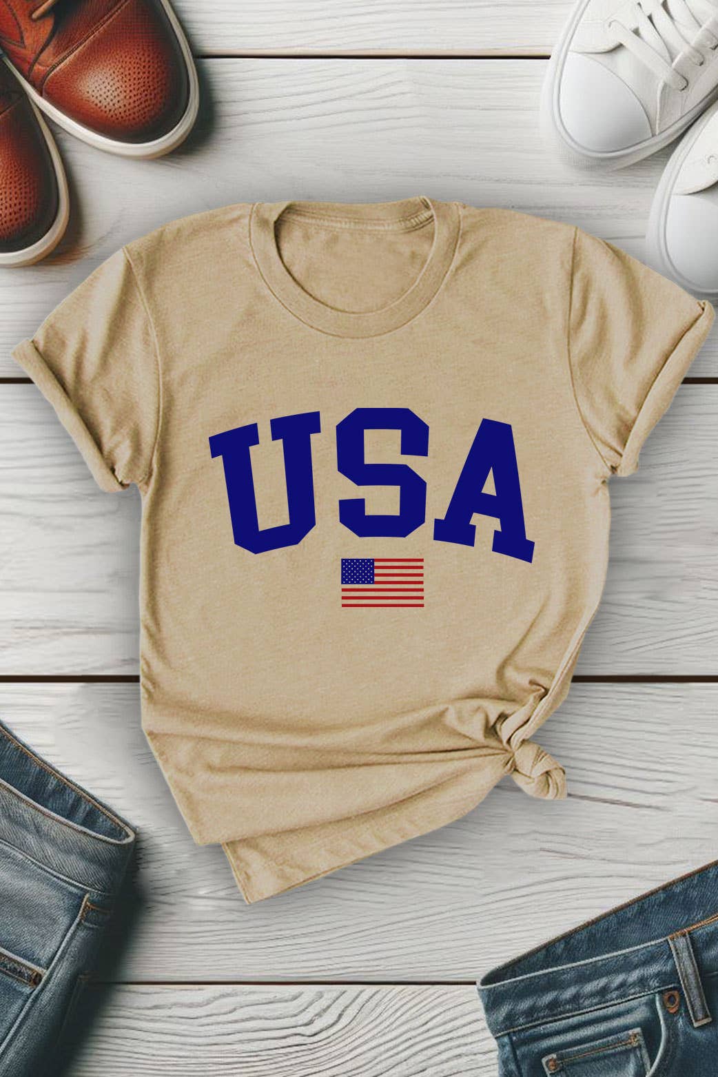 American Flag USA T-Shirt