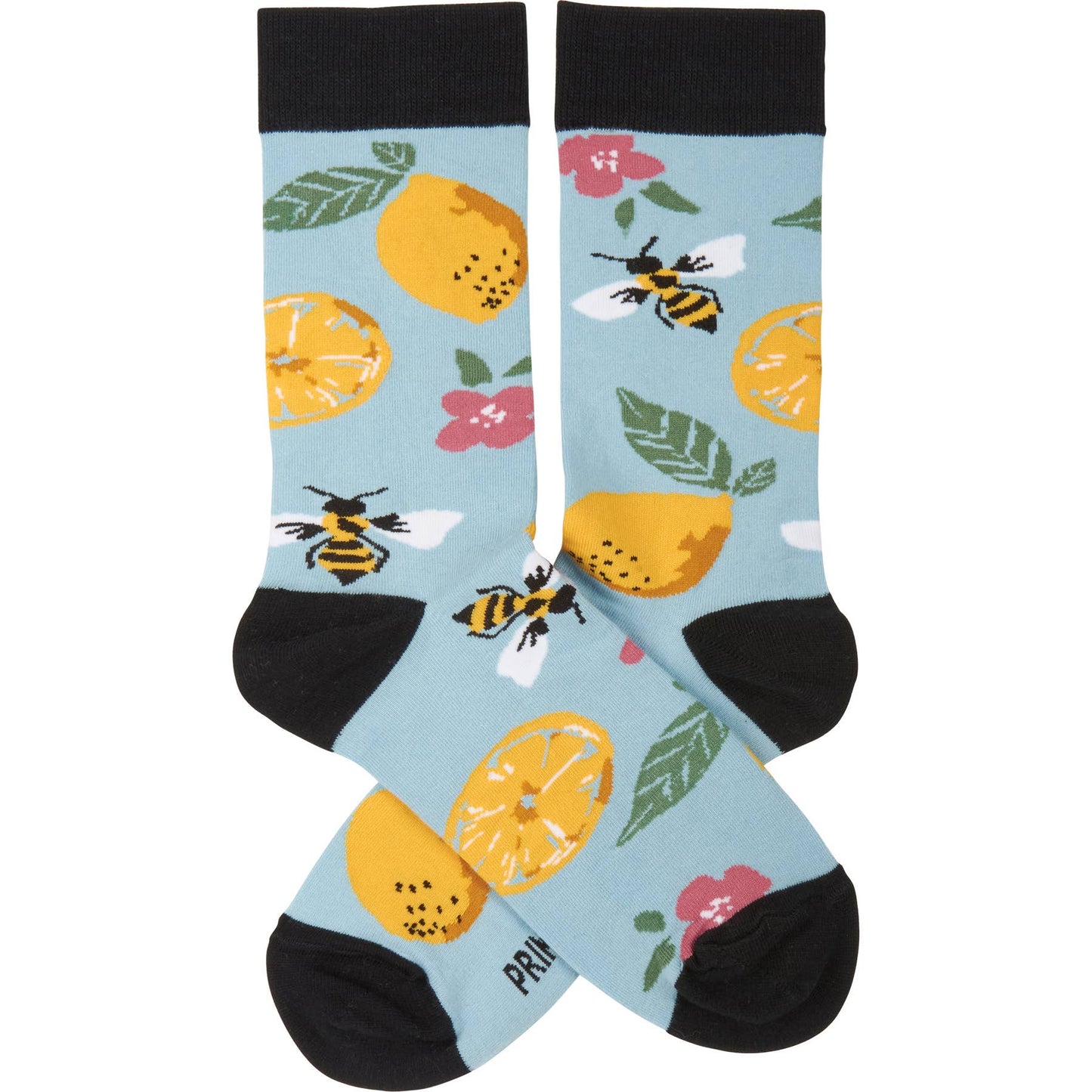 Lemons And Bees Socks
