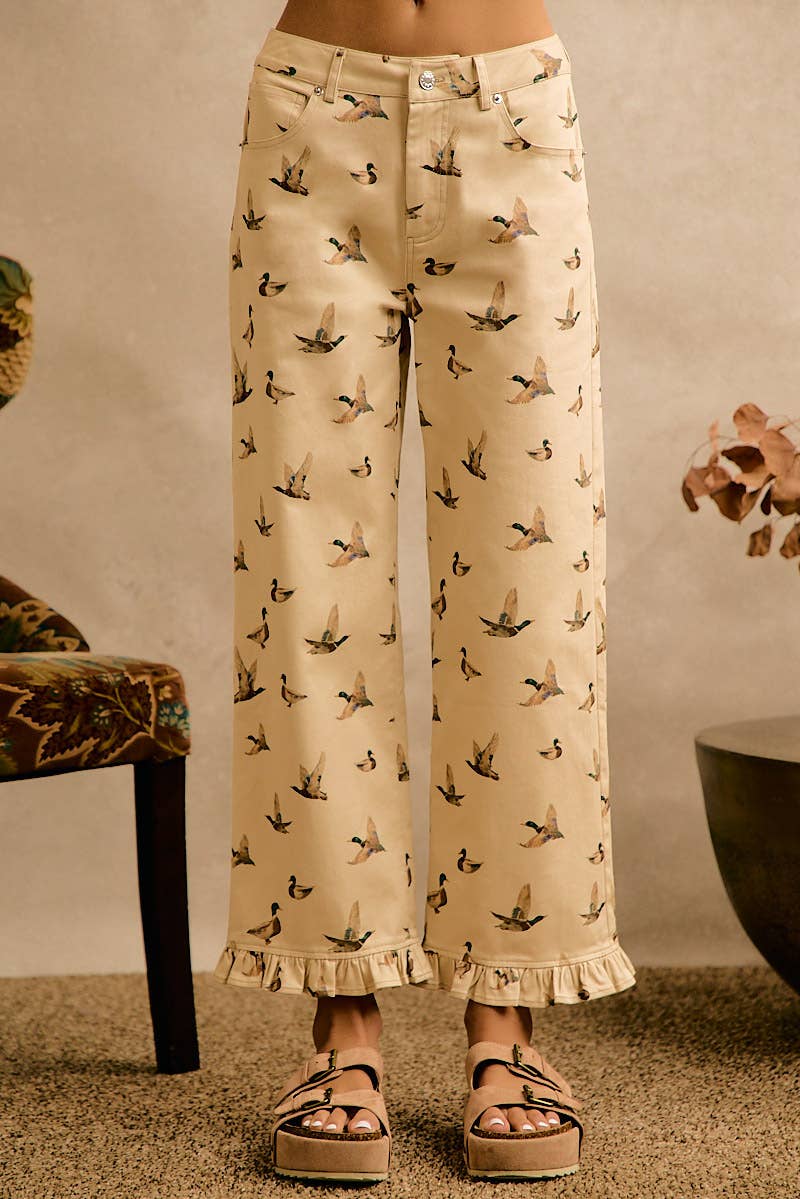 MALLARD DUCK T PRUFFLE LEG PANTS