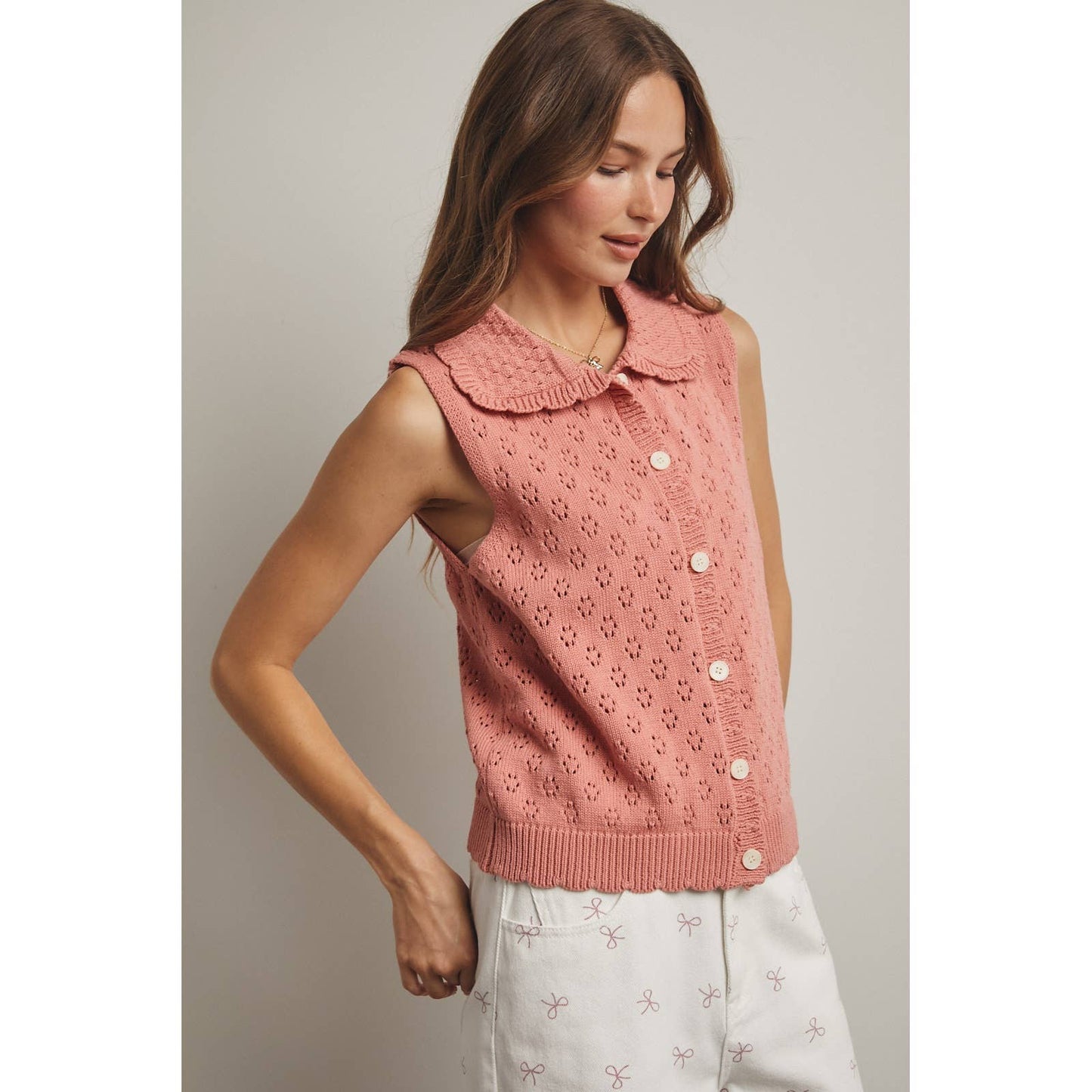 CROCHET SWEATER VEST