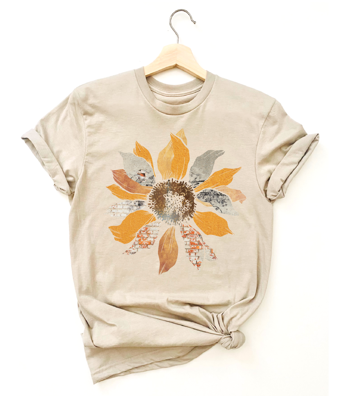 Grunge Sunflower Tee