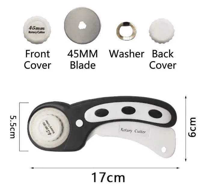 45MM Stainless Steel Rotary Cutter