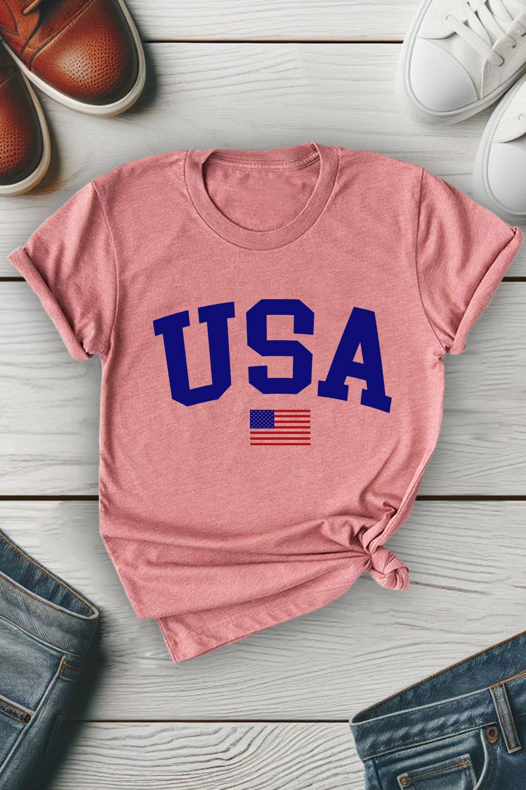 American Flag USA T-Shirt