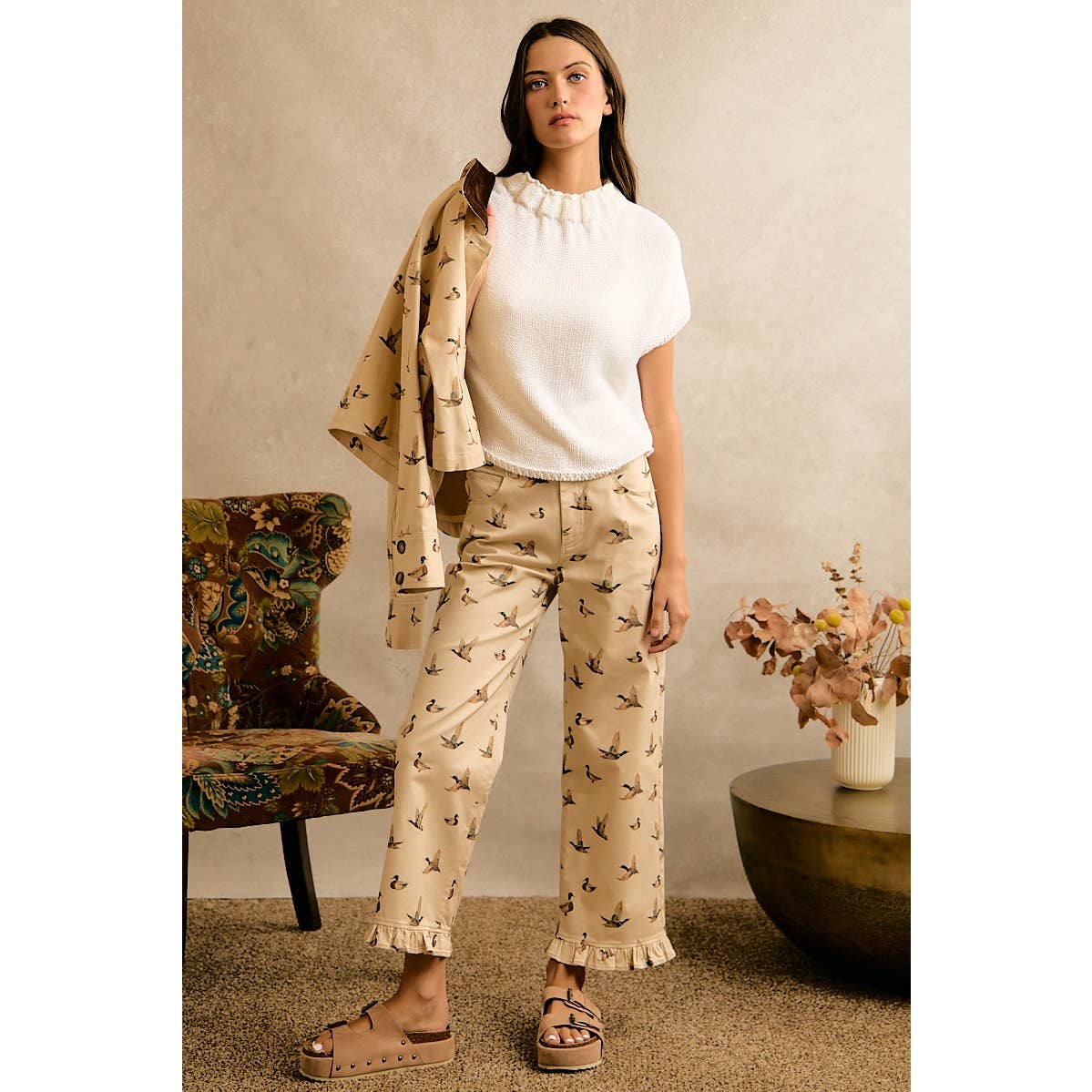 MALLARD DUCK T PRUFFLE LEG PANTS
