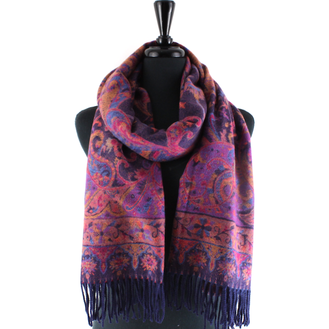 Paisley Sprigs Scarf