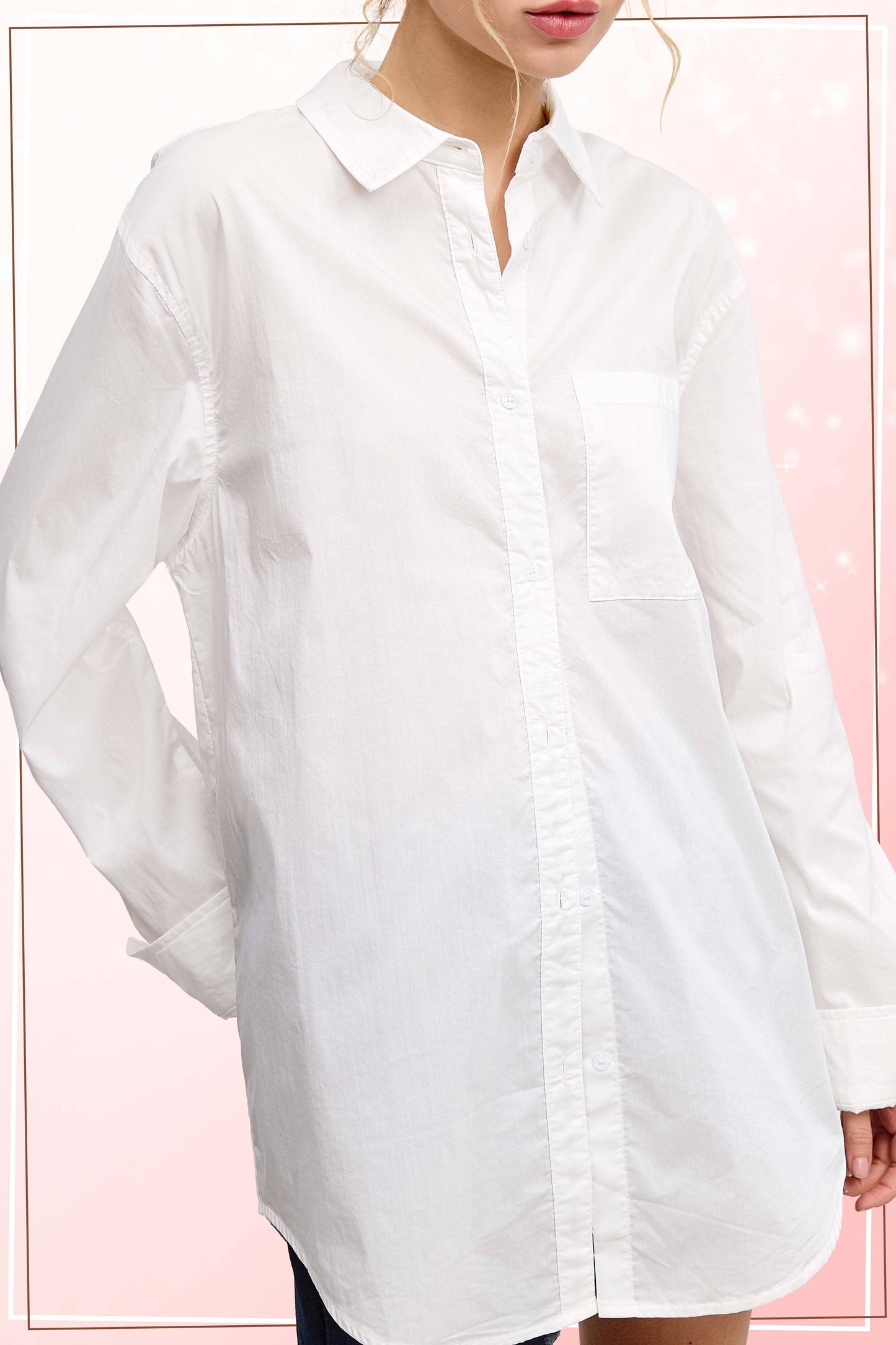 Button Down Classic  Poplin Shirt