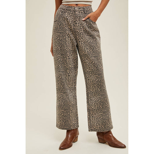 LEOPARD PANTS