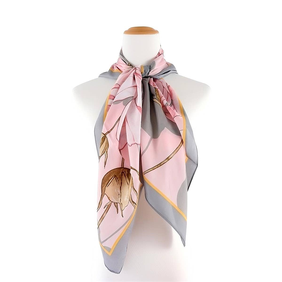 Floral  Square Scarf