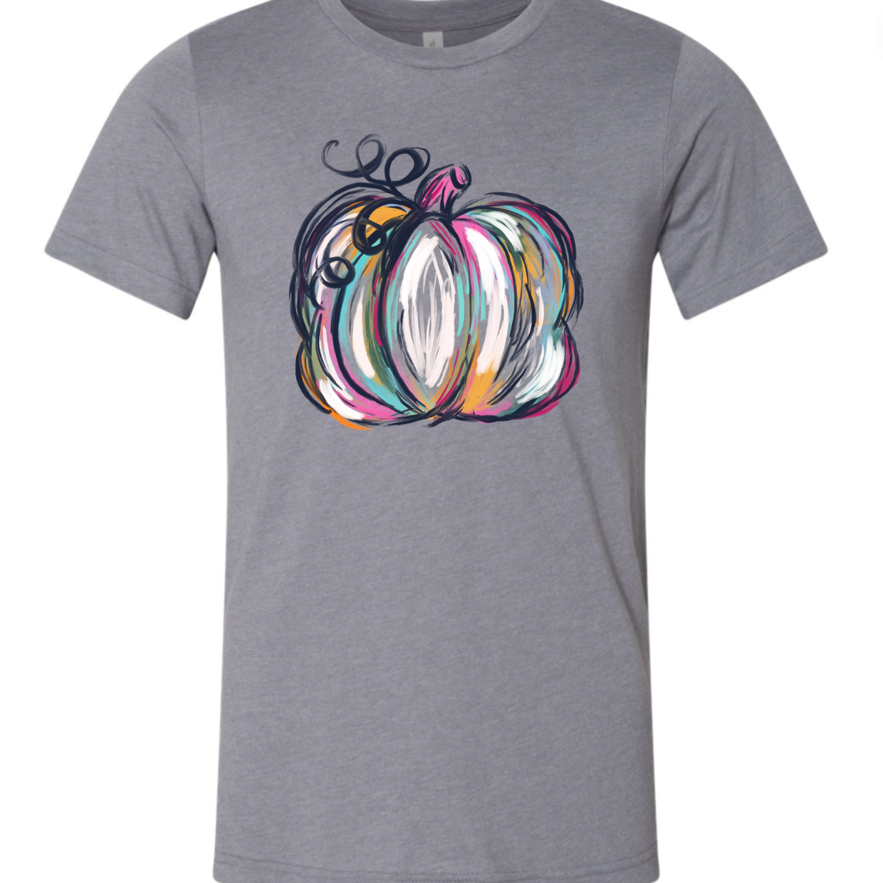 Watercolor Pumpkin Tee