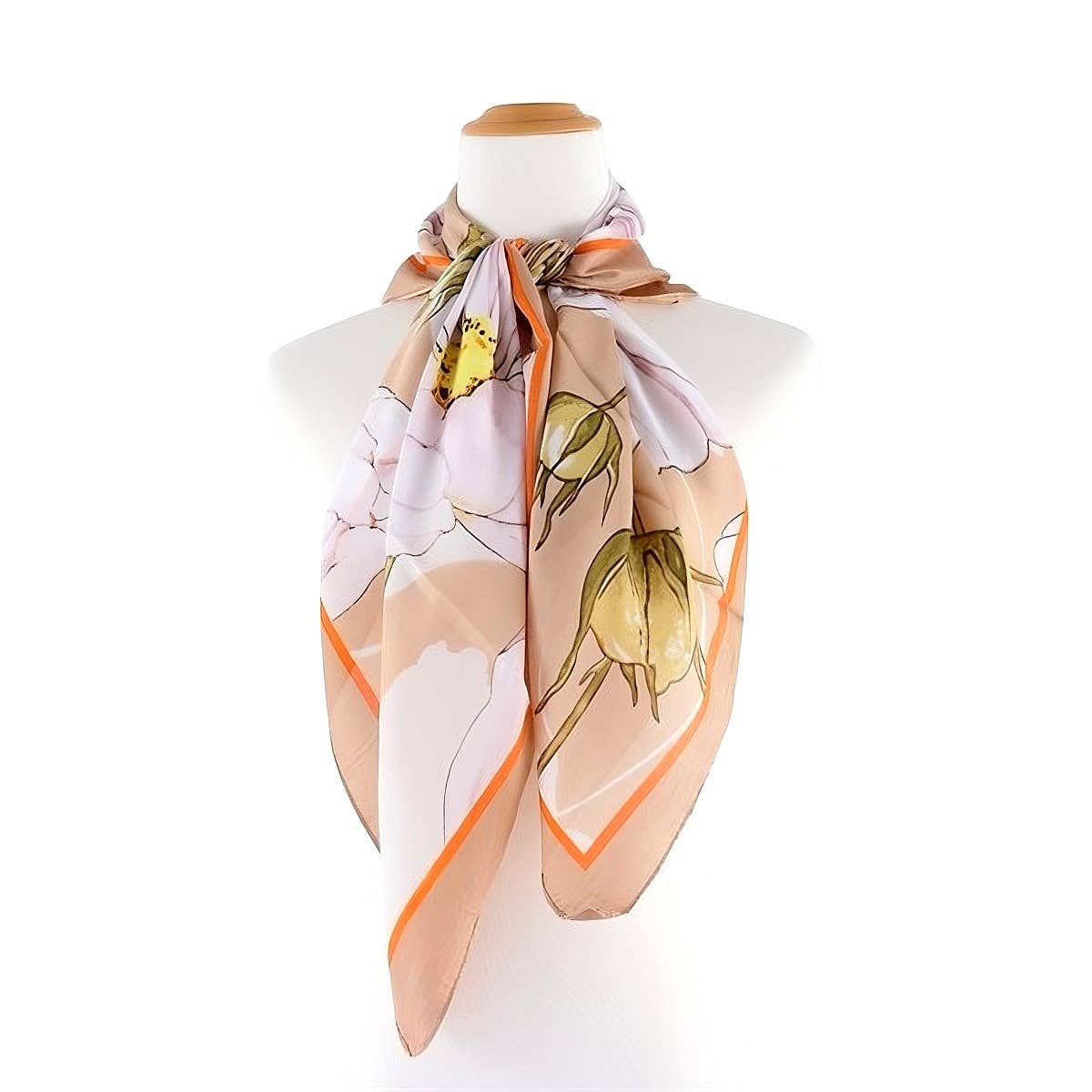 Floral  Square Scarf