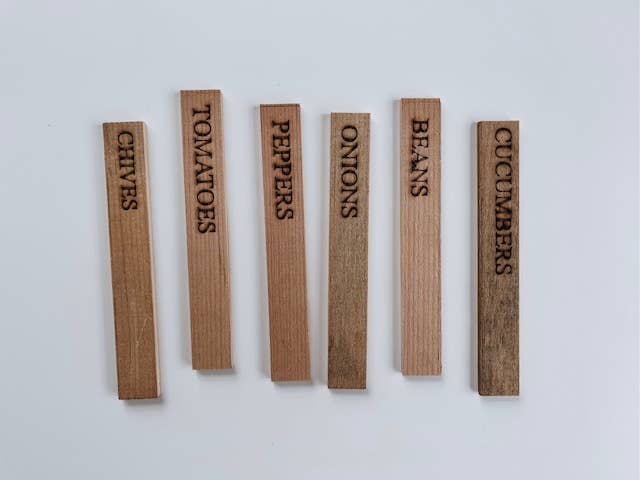 Garden Marker Plant Labels