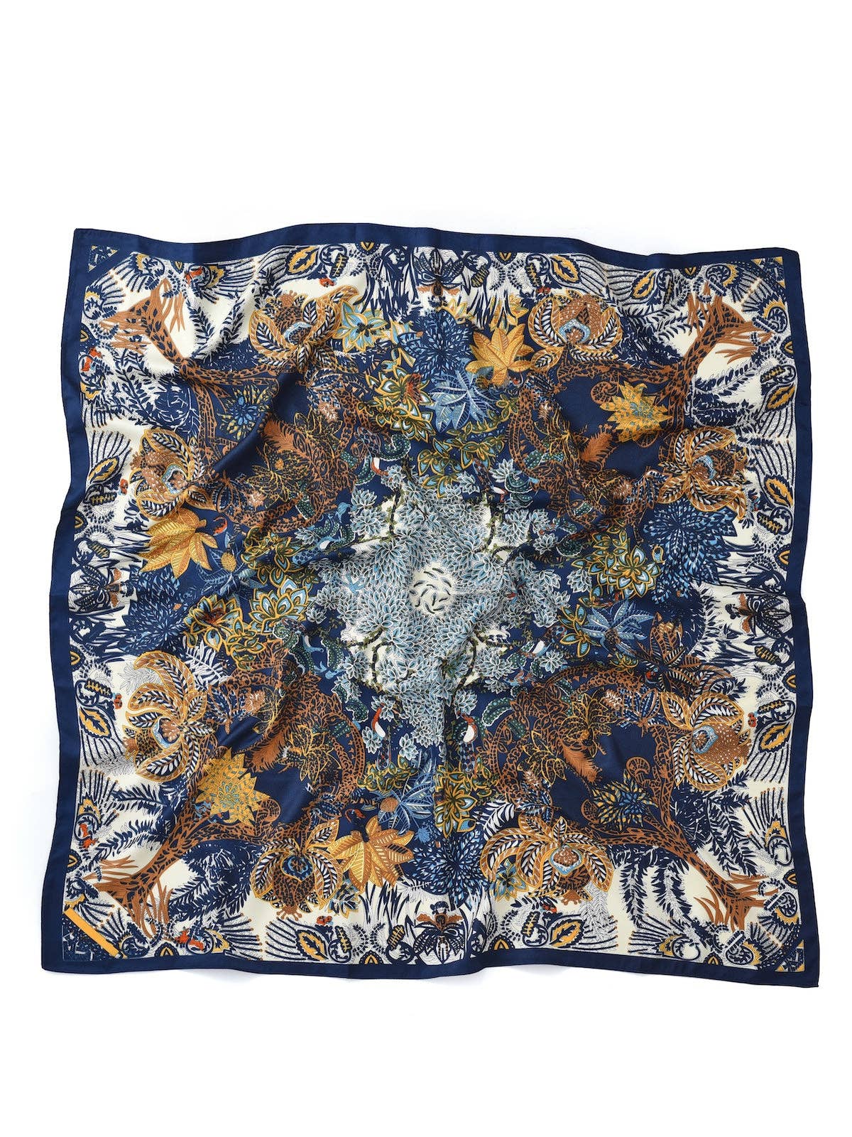Scarvii -  Botanical Floral Square Scarf