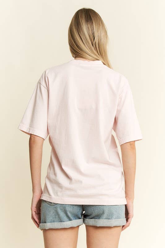 SIDE CHEETAH GRAPHIC TEE
