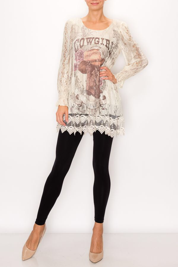 Lace Cowgirl Tunic