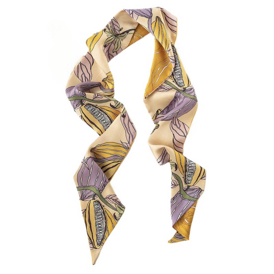Colorful Print Neck Scarf - British & Classic