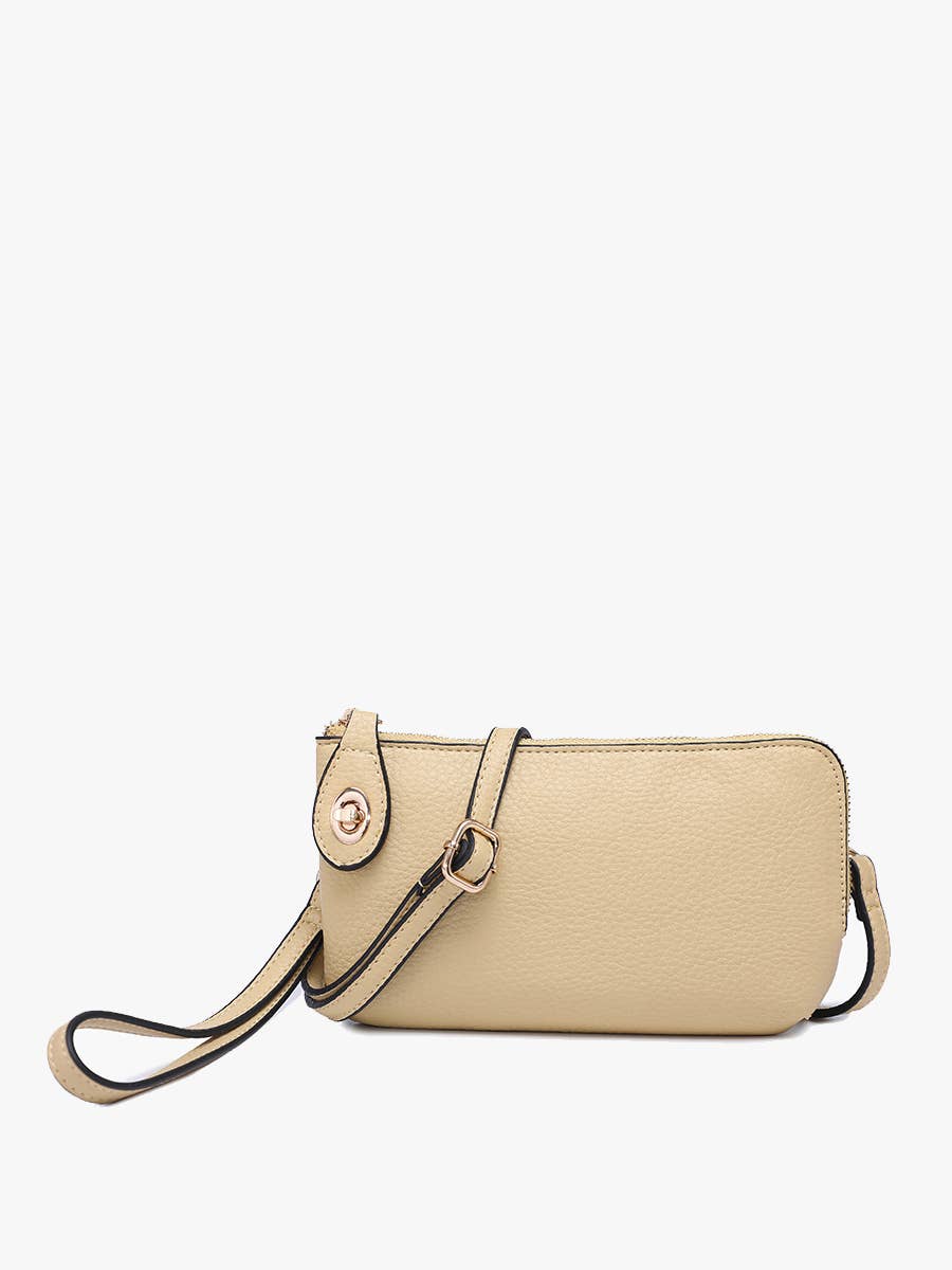 Kendall Crossbody/Wristlet w/ Twist Lock Closure