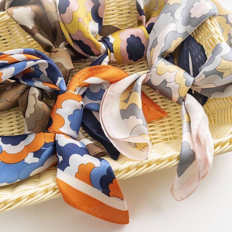 Floral Square Scarf