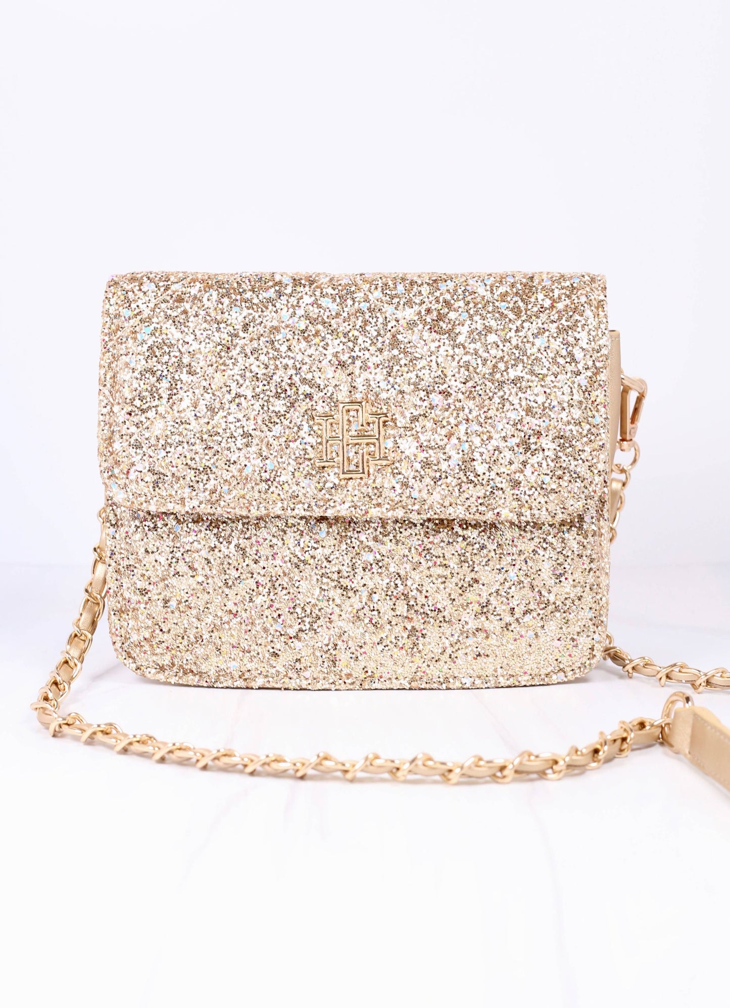 Evelyn Crossbody GLITTER GOLD