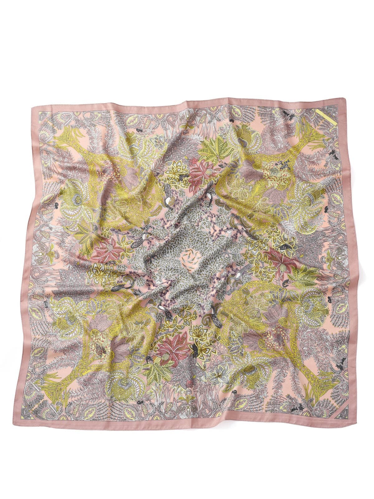 Scarvii -  Botanical Floral Square Scarf