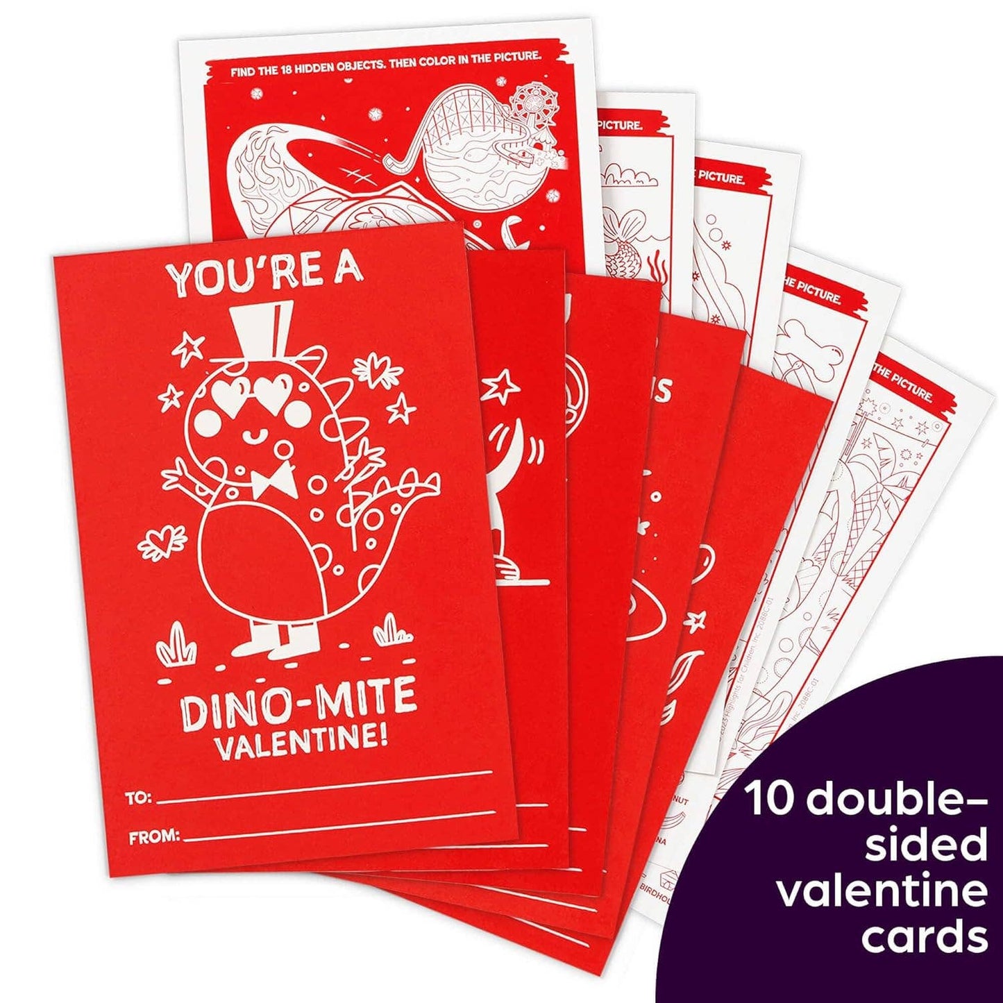 Scratch-and-Play Valentine's Hidden Pictures