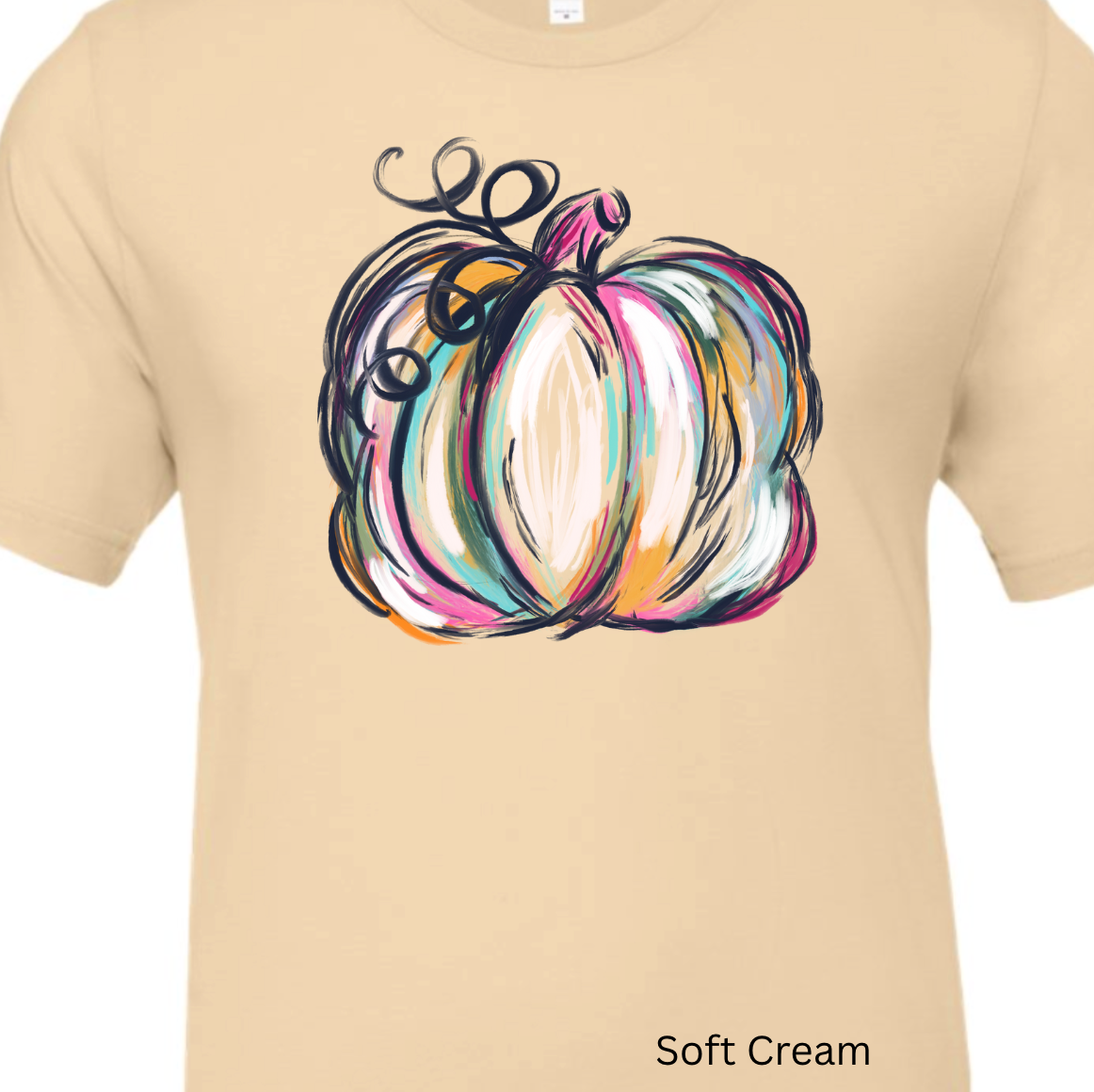 Watercolor Pumpkin Tee