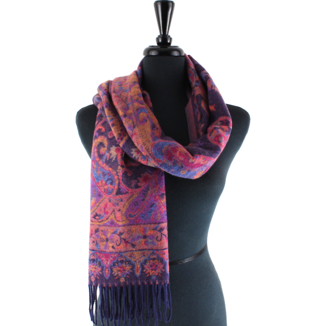 Paisley Sprigs Scarf