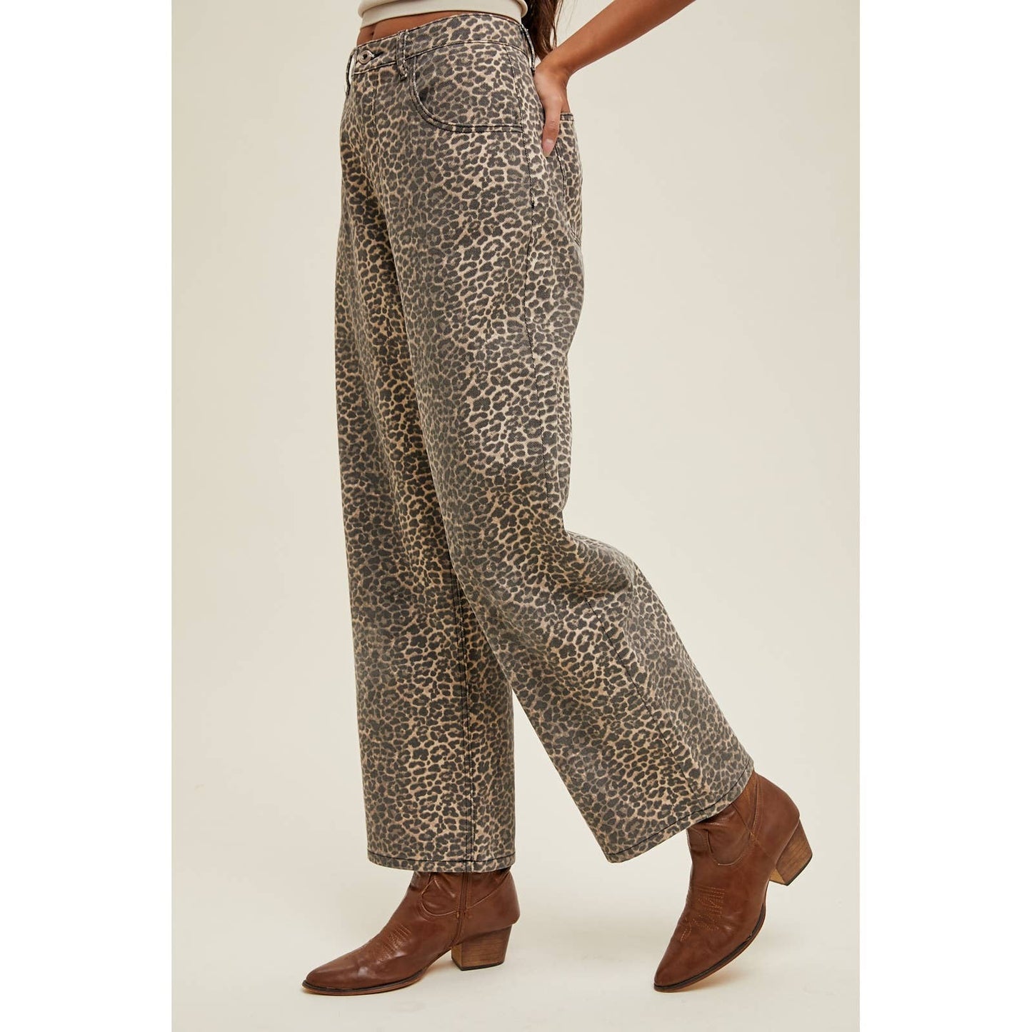 LEOPARD PANTS