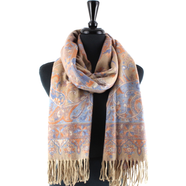 Paisley Sprigs Scarf