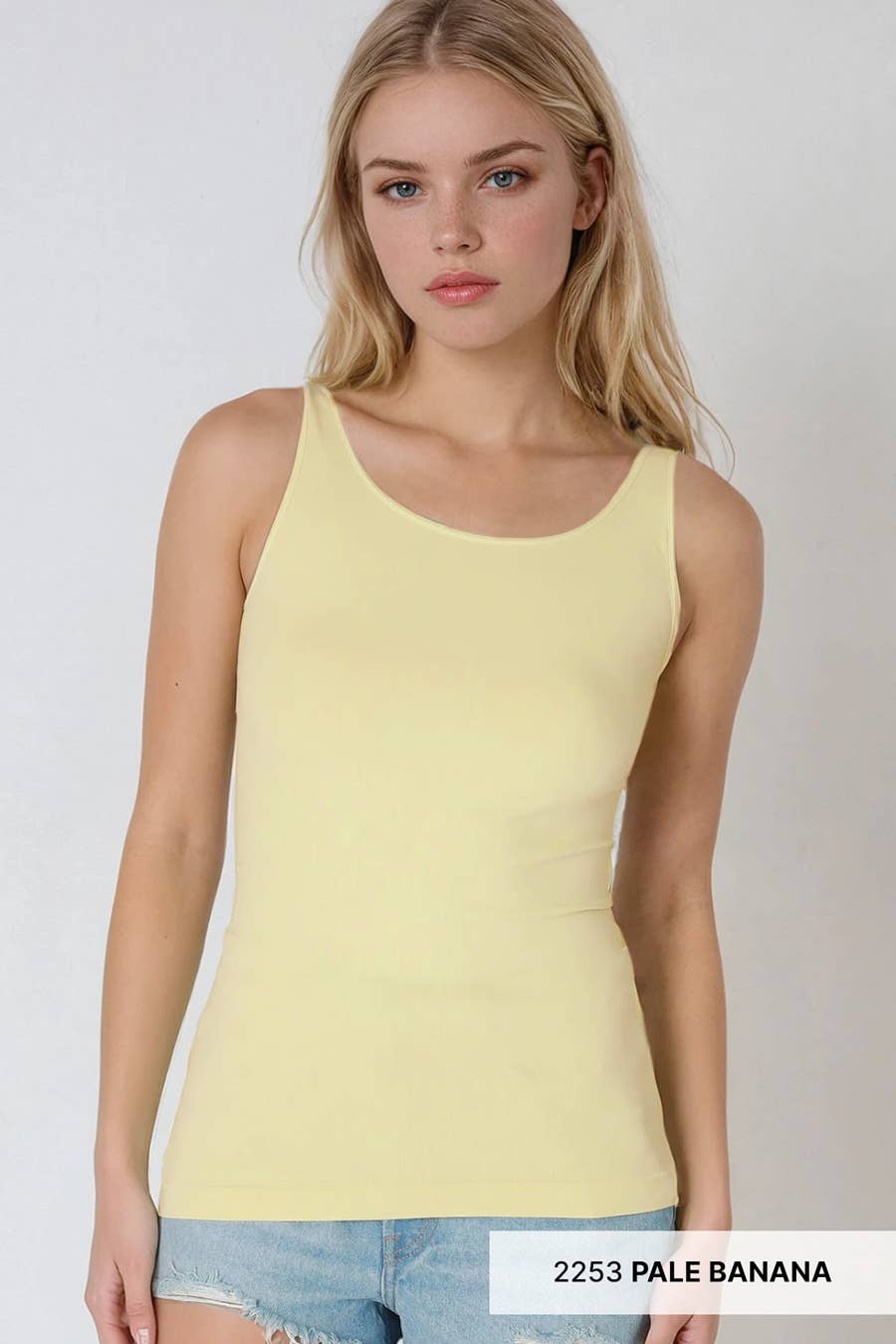 -  Plain Jersey Tank Top