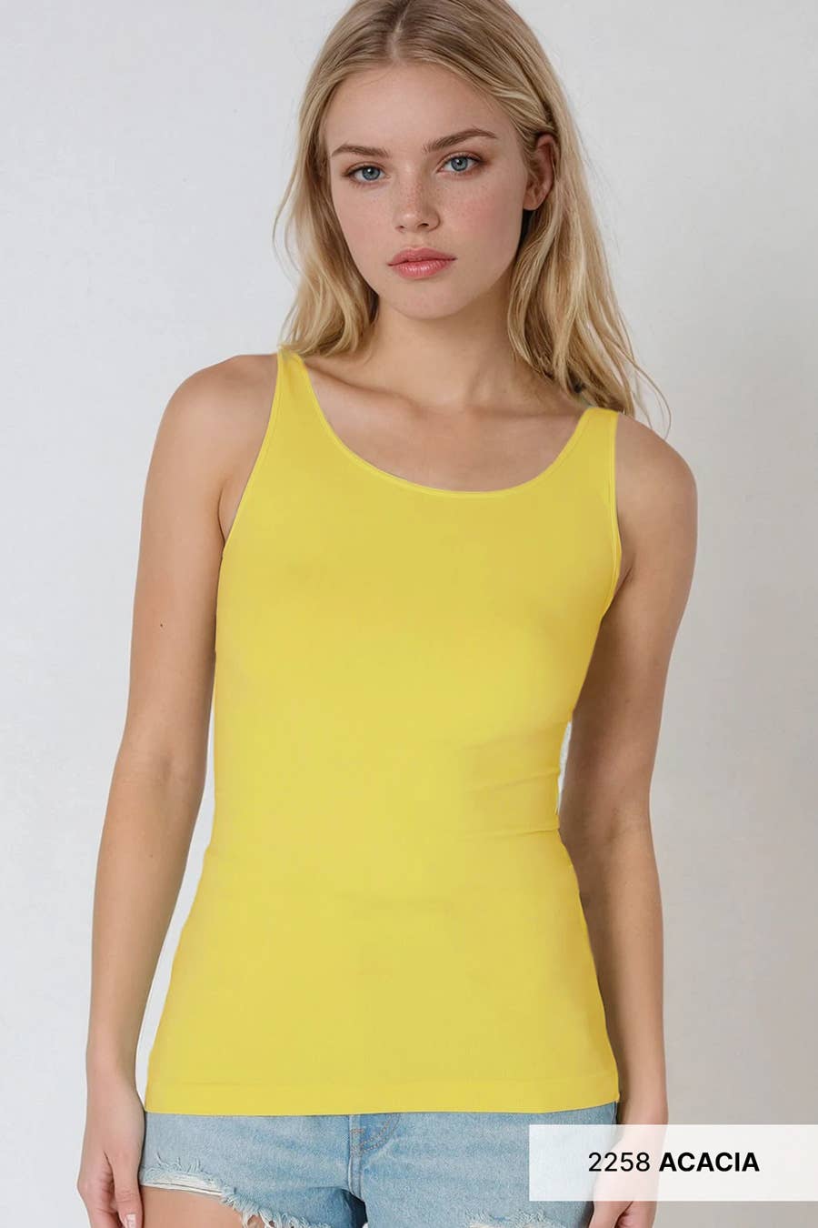 -  Plain Jersey Tank Top