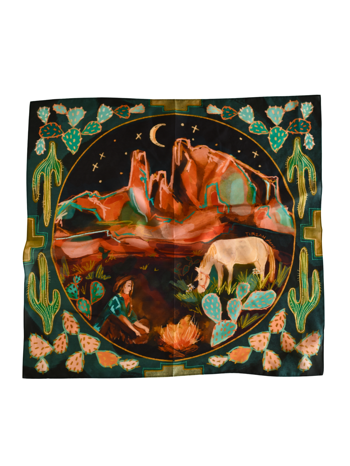 Desert Nights Western Wild Rag