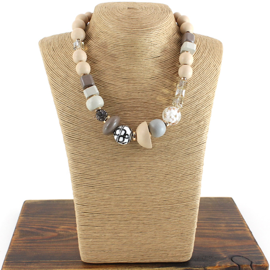 Artful Beads Statement Necklace