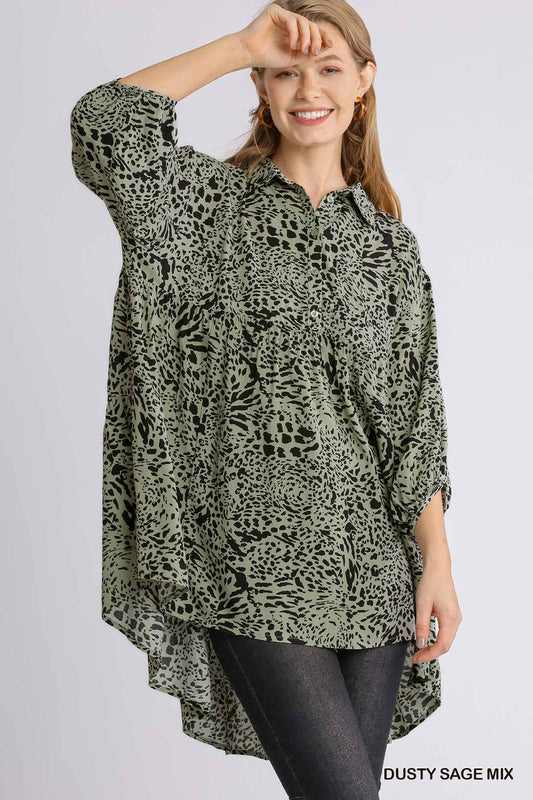 Tiered  tunic shirt