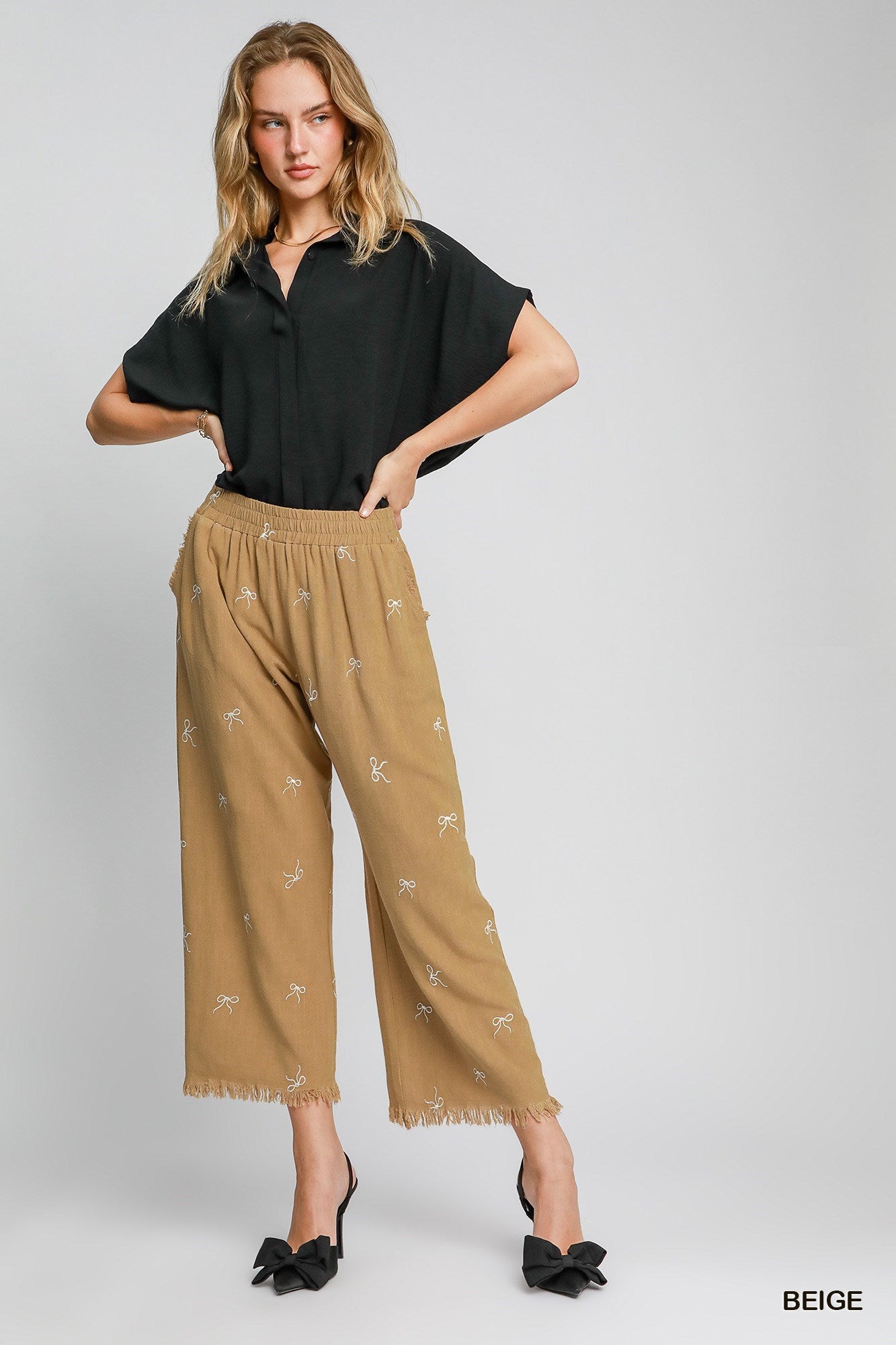 Linen Pants with Box