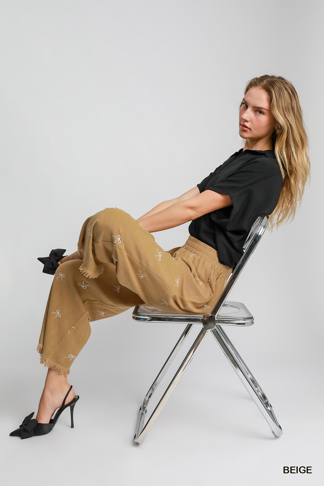 Linen Pants with Box