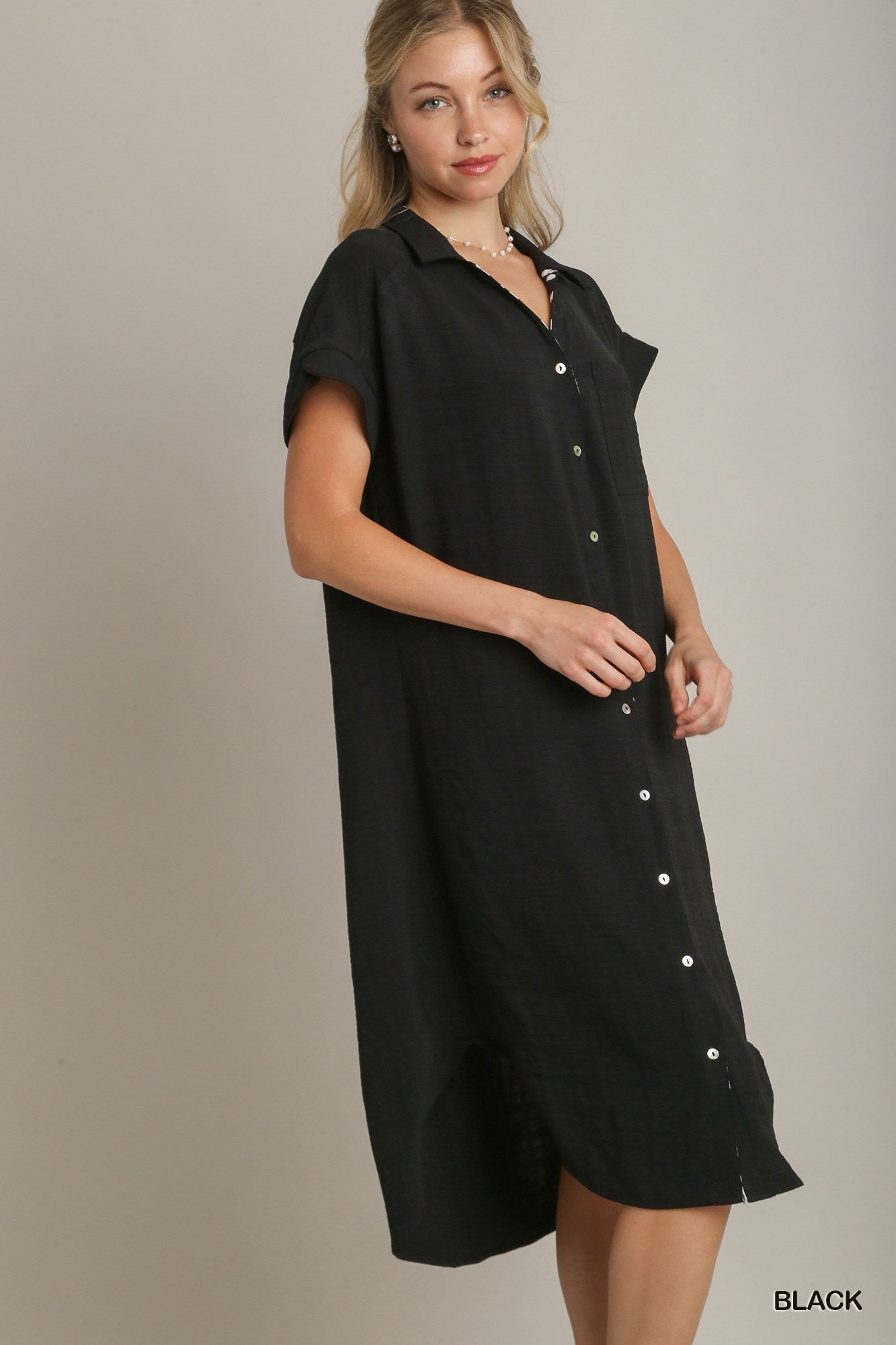 Button Down Shirt Dress