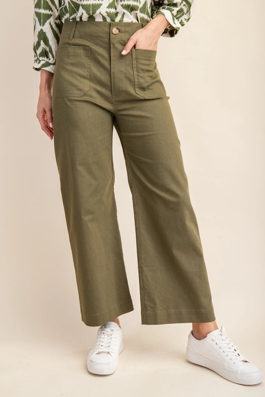 Ankle Cropped Pants