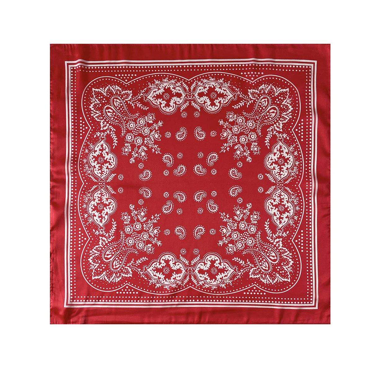 Paisley Printed Square Scarf