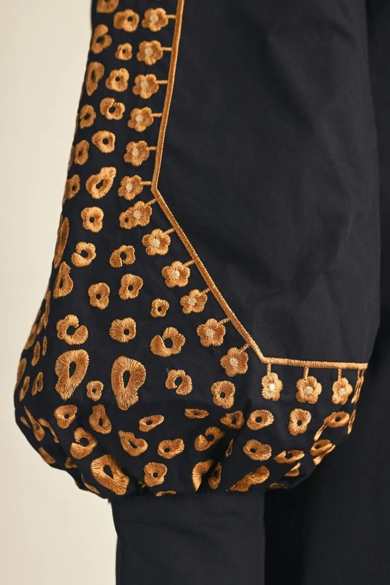 3/4 Puff sleeve dress