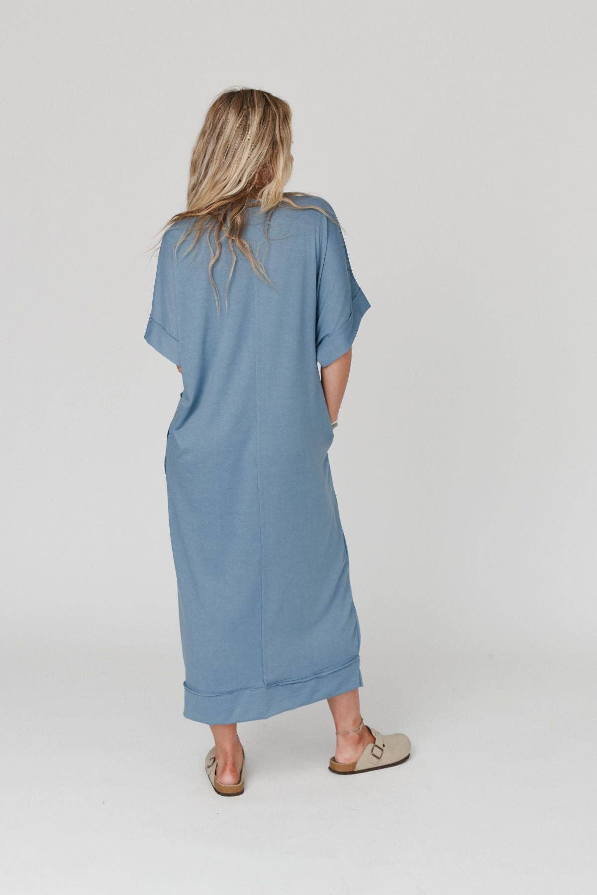Laurel Short Sleeve Maxi Dress