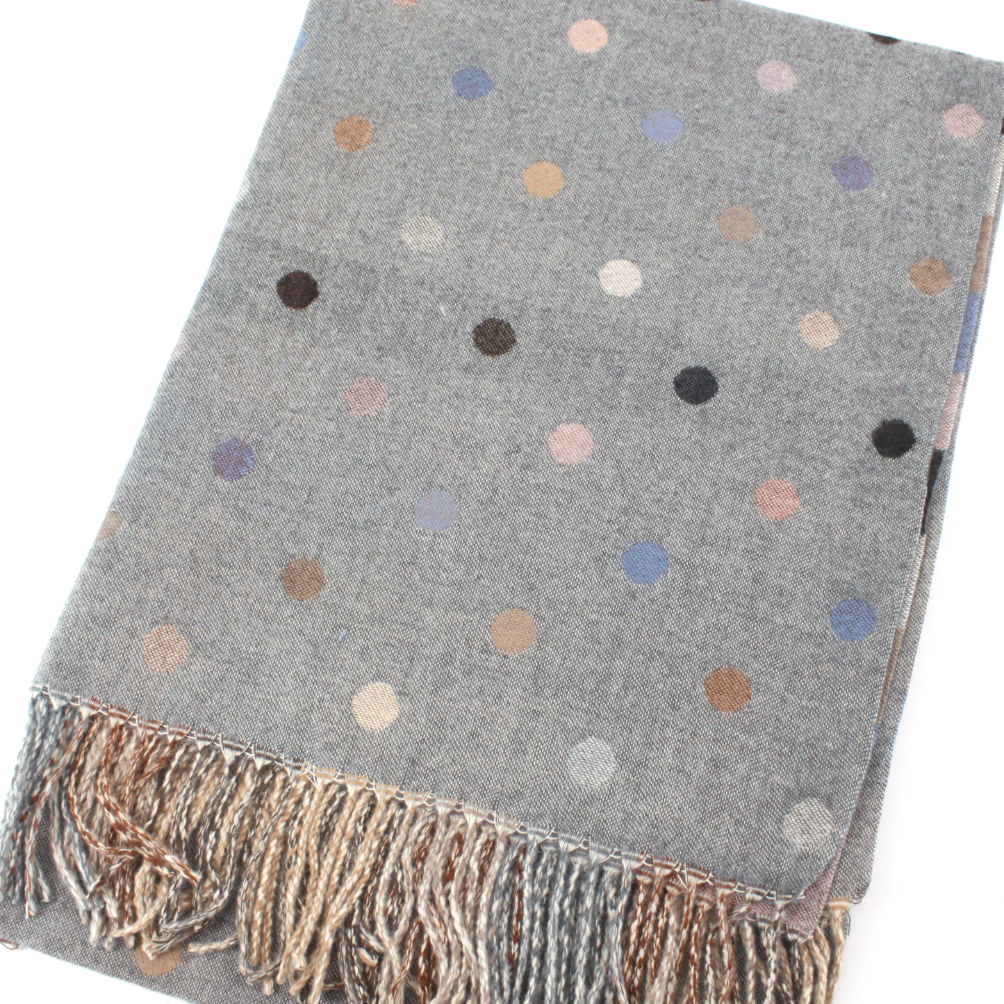 Polka Dots Reversible Scarf