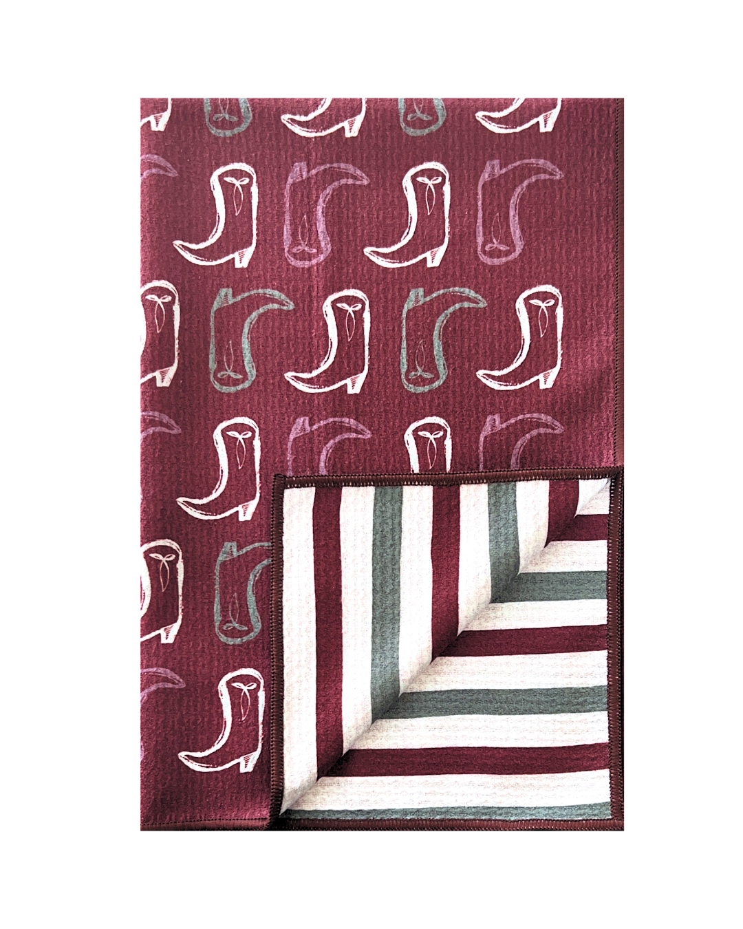 Howdy Double-Sided Tea Towel