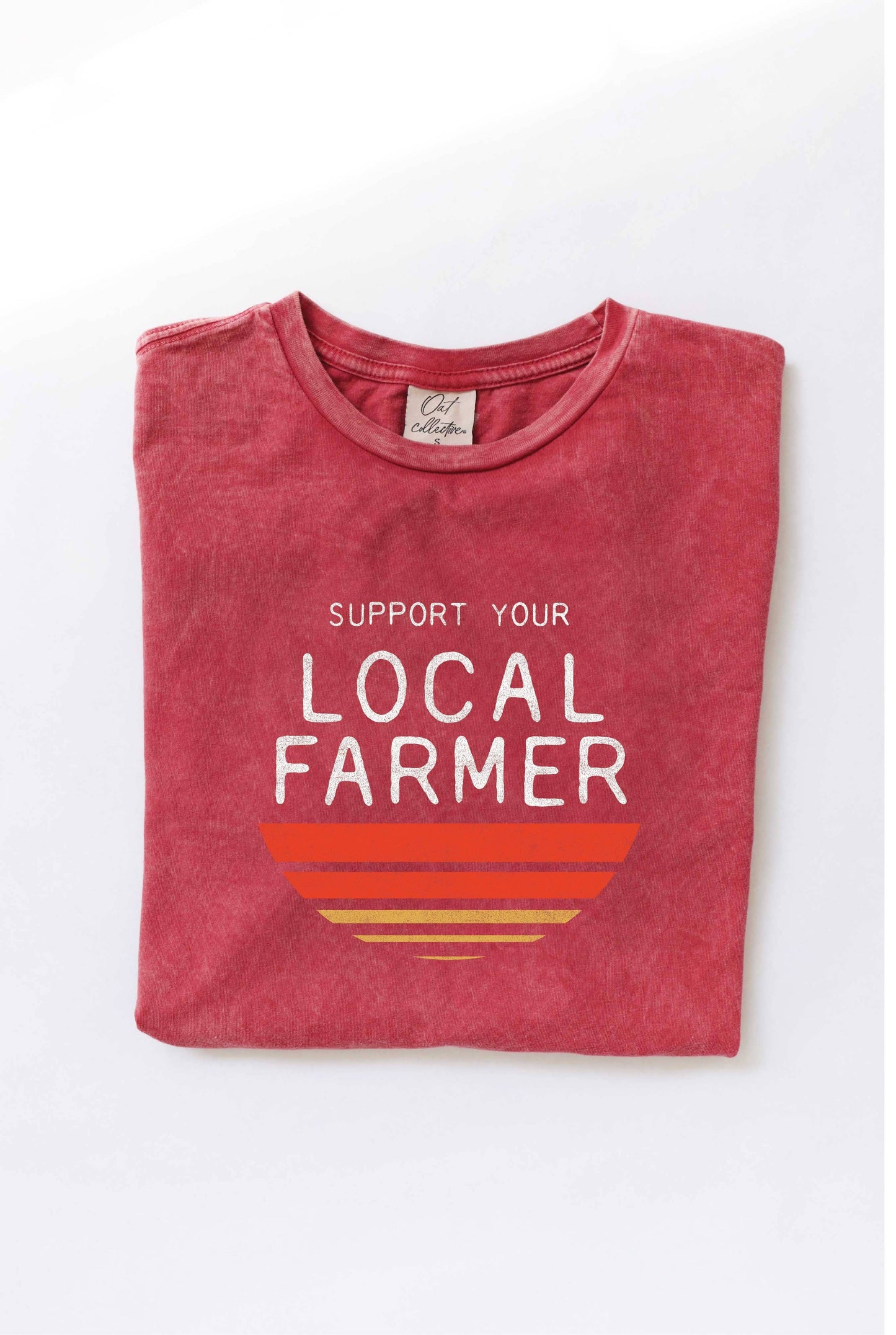 SUPPORT LOVE YOUR LOCAL FARMER  T-shirt