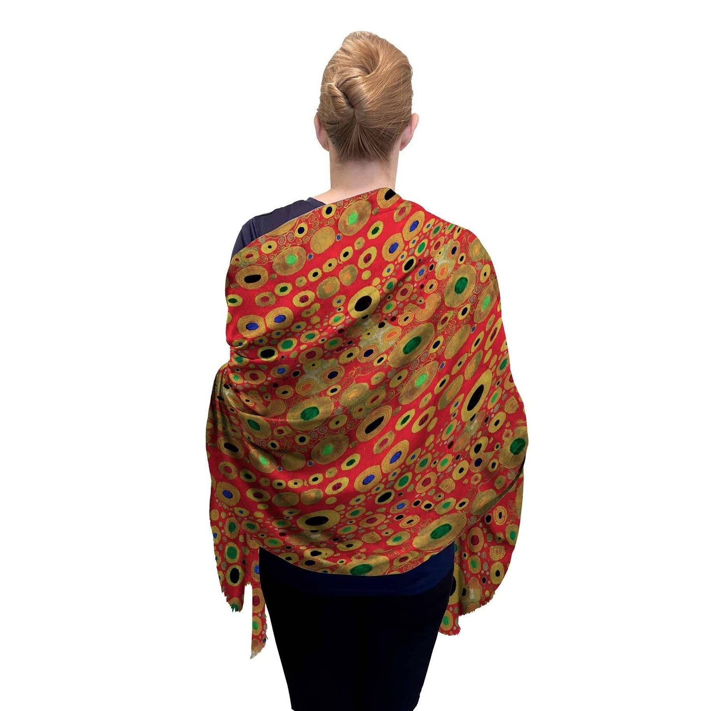 Klimt Hope II   Silk Blend Shawl