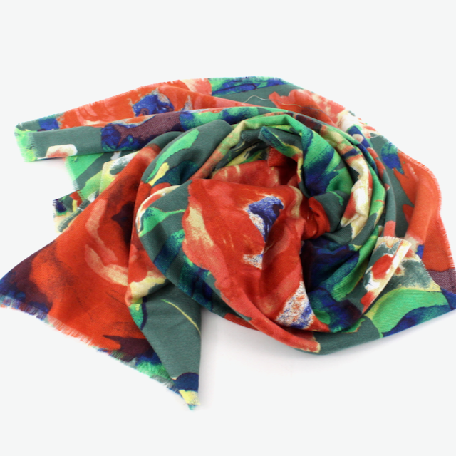 Fall Print Scarf