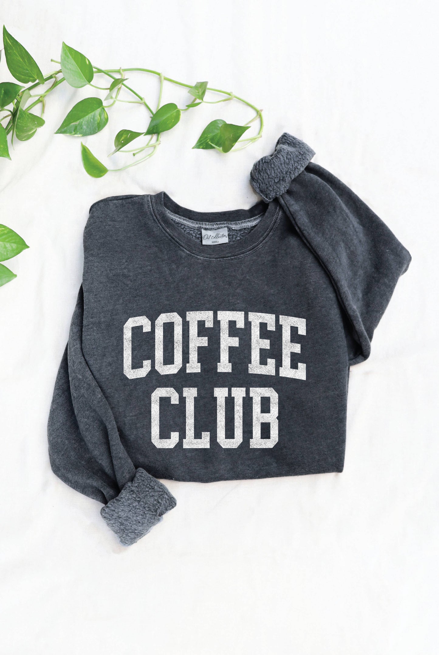 COFFEE CLUB Mineral Graphic Sweatshirt